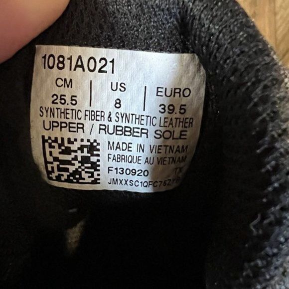 Mens Asics Matflex 6 Black Wrestling Athletic Shoes Sneakers Size 8 M‎ GUC - Picture 6 of 6